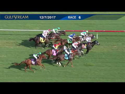 Gulfstream Park Carrera 6 - 7 de Diciembre 2017