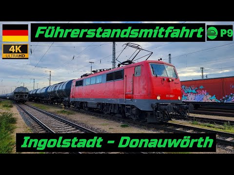 Cab ride Ingolstadt - Donauwörth with 111 066