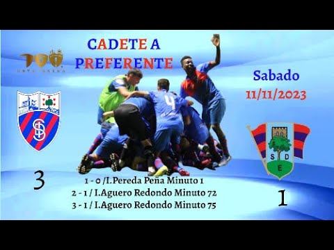 Cadete A Preferente S.D.ITURRIGORRI 3-S.D.ETXEBARRI 1 SABADO 11/11/2023