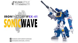 IF-EX41 Sonicwave | Iron Factory 3rd Party Legends-Scale Figure