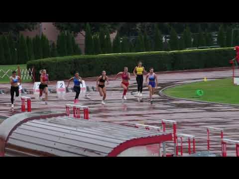 100m [Ž], FINALE, zlatna Eva Mačković - Pojedinačno PH za mlađe seniore i seniorke 2024