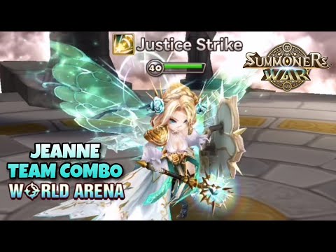 Jeanne Team Combo in World Arena Ep. 4 - Summoners War