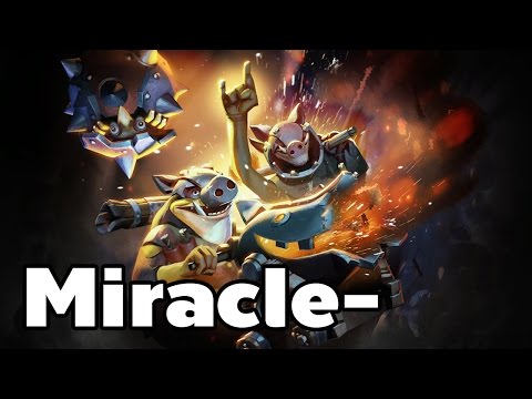 Miracle- Techies Dota2 Gameplay Rank MMR Game