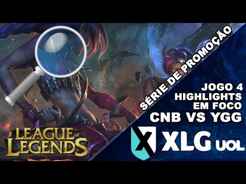 LoL - Highlight em FOCO! CNB Infinity vs YGG (Jogo 4 - Série de Promoção)