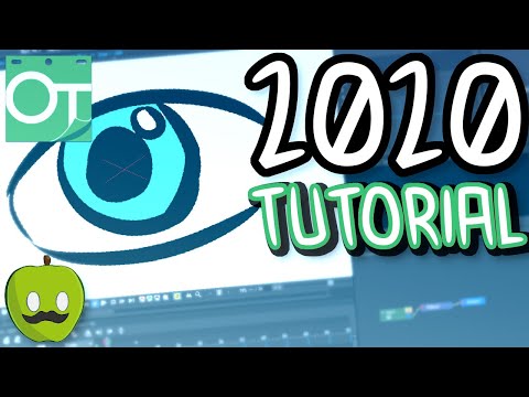 Opentoonz 1.3 - 2020 COMPLETE BEGINNER'S Tutorial