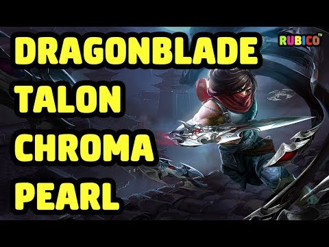 DRAGONBLADE TALON CHROMA PEARL SKIN SPOTLIGHT - LEAGUE OF LEGENDS