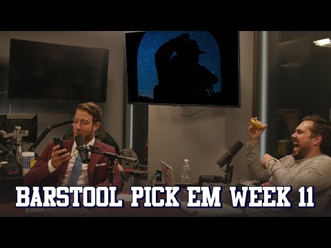 Barstool Pick Em Week 11 CFB Slate