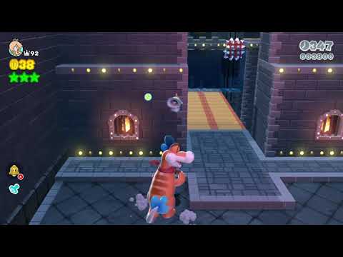 Super Mario 3D World (Switch) 8-5 Itemless Speedrun - Time: 72 (TWR)