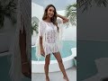 Fashion Women Beach Dress Sexy Hollow Out Outfit Bikini Cover Up