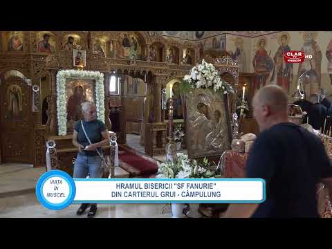 viata in muscel 27 08  2023 - Hramul Bisericii Sf Fanurie din cartierul Grui