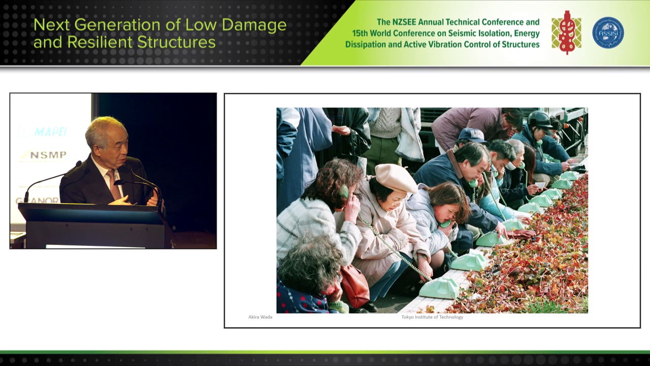 2017 NZSEE Conf. - Plenary 6 Seismic Designs of Big Cities