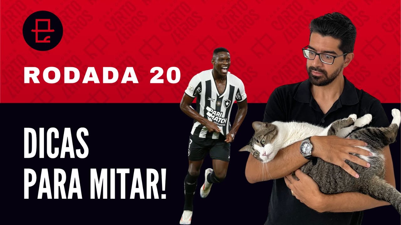 DICAS CARTOLA 2024 | RODADA 20: OUSADOS EM TODAS AS POSIÇÕES!