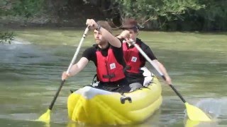 preview picture of video 'Test kanoe ROBFin - I. čať, vodná turistika [Boat4u]'