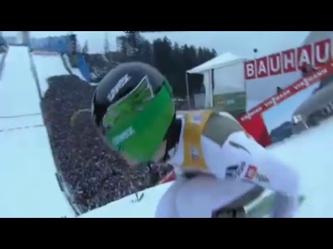 Peter Prevc WINNER JUMP 132m Innsbruck 03.01.2016