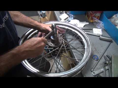 #113 How To Do It, Rebuild rear wheel hub 1955-78 XL 72 Ironhead Sportster Harley Bobber