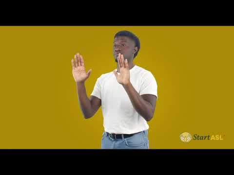 Video thumbnail: How to sign Sunday in ASL