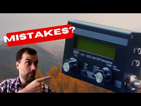 How to build a QCX Mini - Part 3 - Passives, Fixing Mistakes and Tools