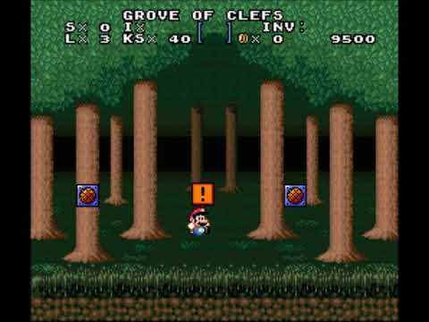 SMW Custom Music - Track -392 (Mario's Keytastrophe - Moderato, Corrupt Mountain)