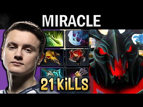 Shadow Fiend Gameplay Miracle with 21 Kills - Dota 2 Ringmaster