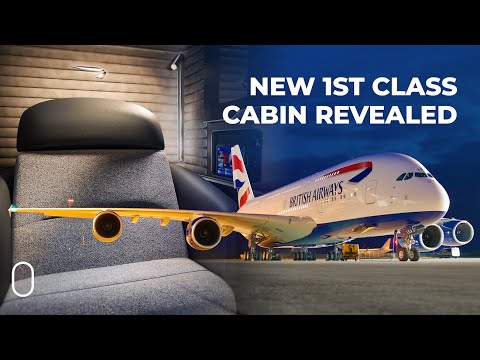 British Airways' New Airbus A380 First Class Cabin