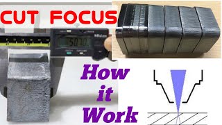 How to Set Cutting Focus - Explained in Details 🔥🔥