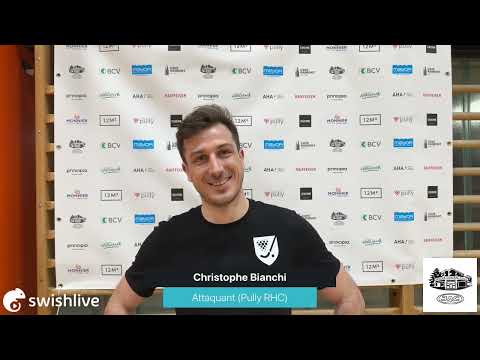 Pully RHC - Jet RC Genève / Interview d’après match Christophe Bianchi - Joueur du Pully RHC