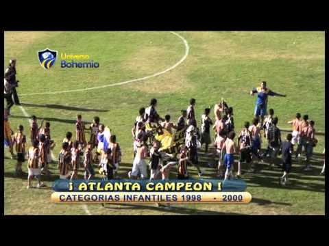 Atlanta campeon Categorias infantiles 98 y 2000
