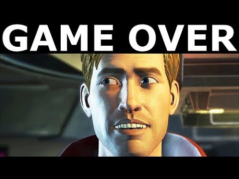 All Game Over Scenes - Guardians Of The Galaxy Telltale Season 1 Episode 1-5 (No Commentary)