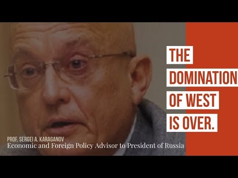 Prof Sergei A Karaganov speaks on 'The World to Come: The View of Russia on Eurasia'