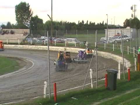Big Stockcar Wall Crash