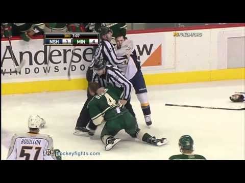 Jordin Tootoo vs Clayton Stoner