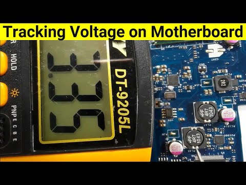Laptop Motherboard Repair: Voltage Tracking Techniques