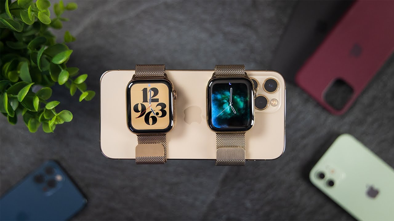 Apple Watch Series 6 vs Series 5 - Gold Stainless Steel + Review!
