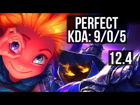 ZOE vs VEIGAR (MID) | 9/0/5, Legendary, 300+ games | NA Master | 12.4