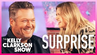 Blake Shelton Surprises Kelly With Her Worst Nightmare