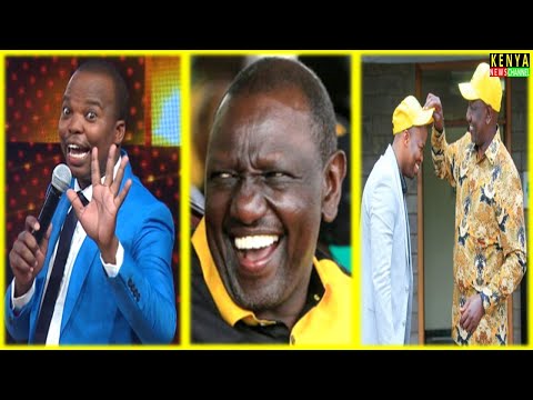 Laughter as MC Jessy tells Ruto what happened after he Lost Elections 😂