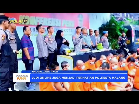 POLRESTA MALANG AMANKAN 36 TERSANGKA HASIL OPERASI PEKAT SEMERU II