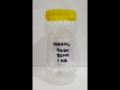 1000 ML Plastic Packaging Jar