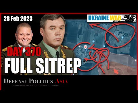 Wagner logistics playing catch up; Ukr drones waves; Vuhledar? - [ Ukraine SITREP ] Day 370 (28/2)