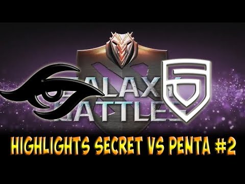 Highlights Secret vs Penta game 2 - Galaxy Battles II: EU Qualifier SEA Dota 2 Major
