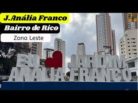 Jardim Anália Franco is the most luxurious and wealthy neighborhood in the eastern zone of São Pa...