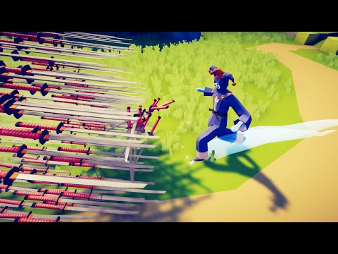 Teleporting Fighter, The Kicker vs God Units - Totally Accurate Battle Simulator TABS