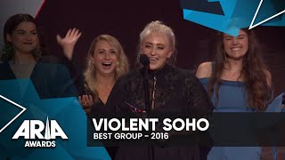 Violent Soho win Best Group | 2016 ARIA Awards