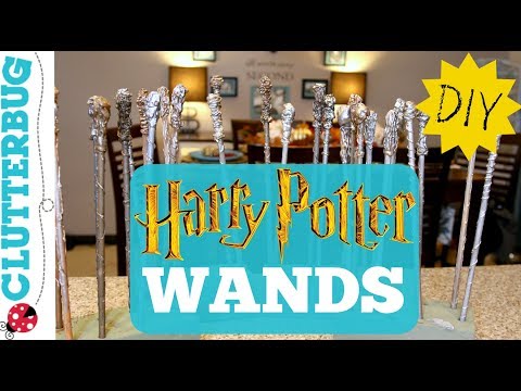 Quick and Easy DIY Harry Potter Wands -  Only 25 Cents Each 👻