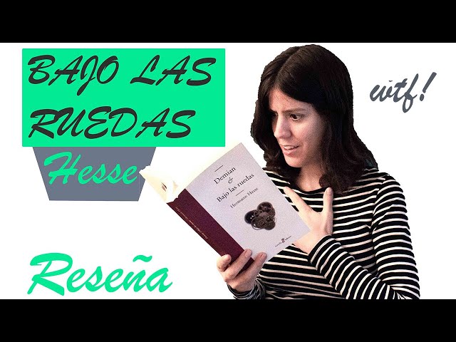 Vídeo relacionado con Bajo las ruedas (El libro de bolsillo - Bibliotecas de autor - Biblioteca Hesse)