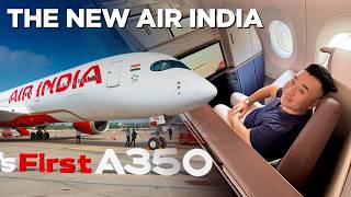 The New Air India – A350 Inaugural Flight