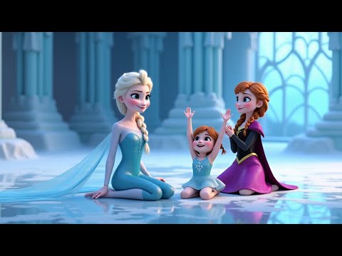 🆕🎶Elsa & Anna Teach Their Daughters Gymnastics🤸‍♂️& Life : A Journey of Love, Falls & First Tries