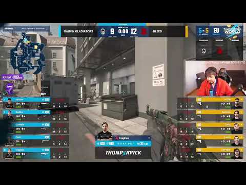 LIVE ru  BLEED vs Gaimin Gladiators   Thunderpick World 119