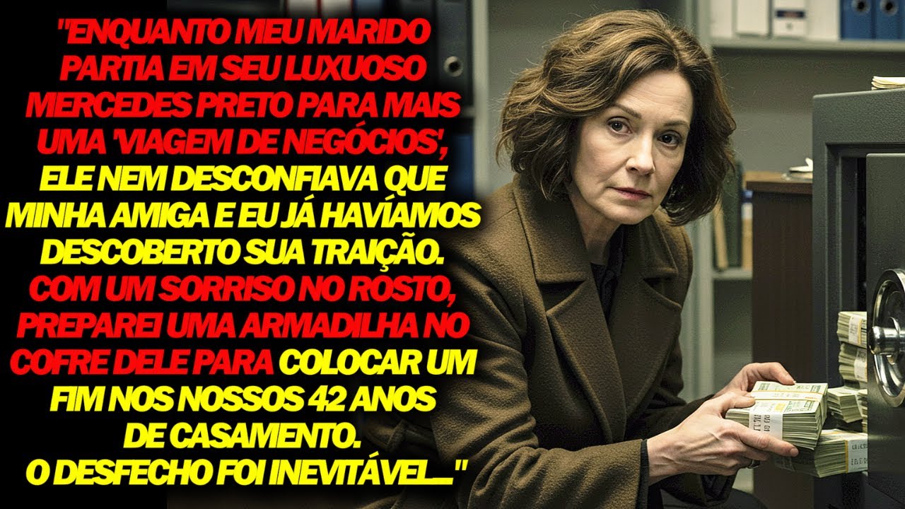 MEU MARIDO E SUA AMANTE TRAMARAM SECRETAMENTE FUGIR, USANDO DINHEIRO ROUBADO DE NOSSA CONTA CONJUNTA