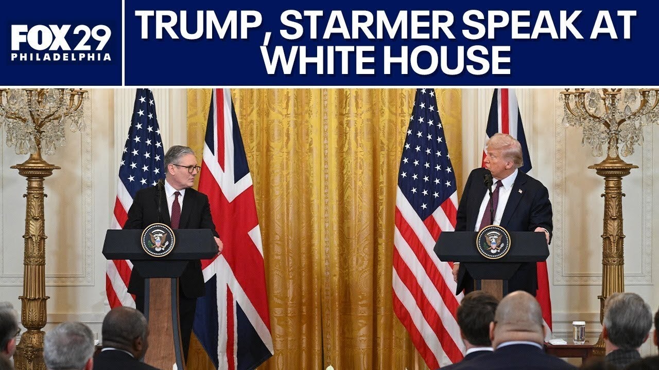 President Trump, UK Prime Minister Starmer speak at White House